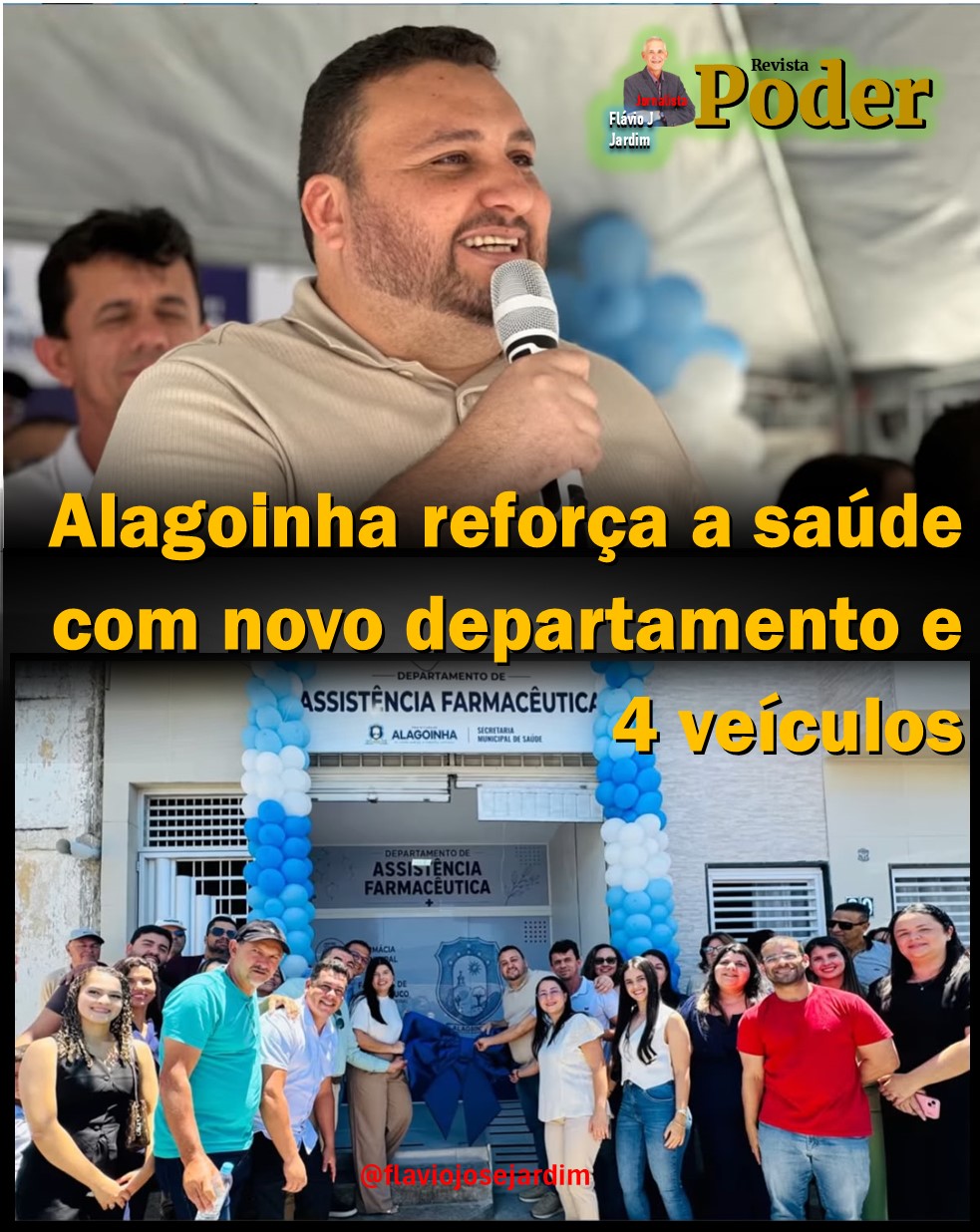 Alagoinha reforça a saúde com novo departamento e quatro veículos