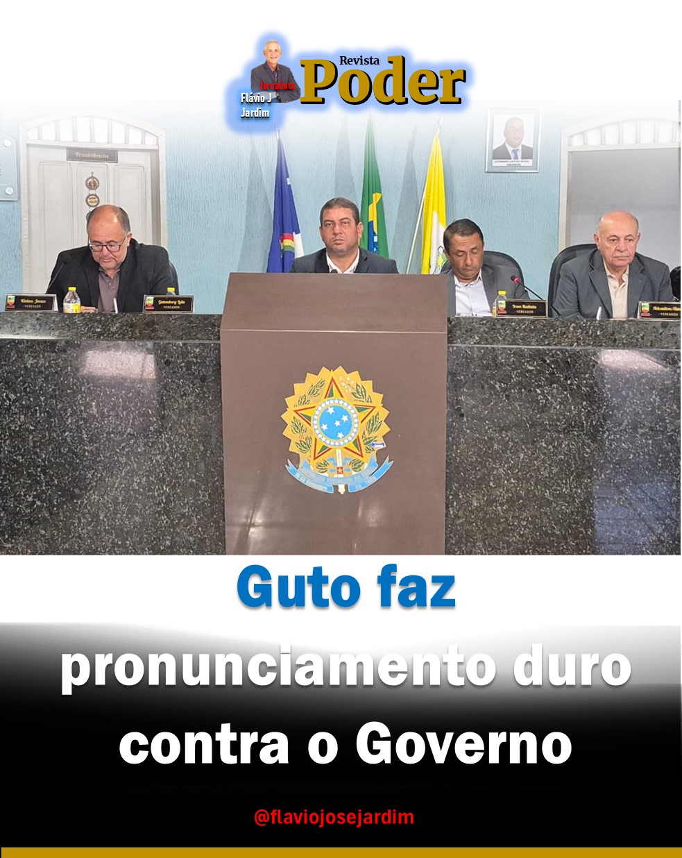 Guto do Salgado faz duro pronunciamento e cobra Governo do Estado por problemas em Sanharó