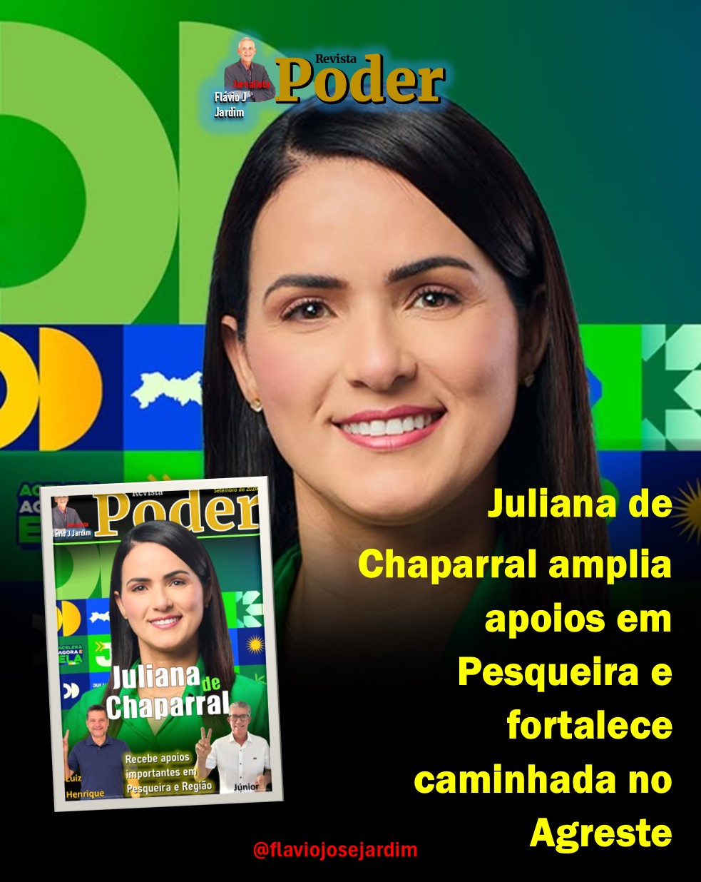 Juliana de Chaparral amplia apoios em Pesqueira e fortalece caminhada no Agreste
