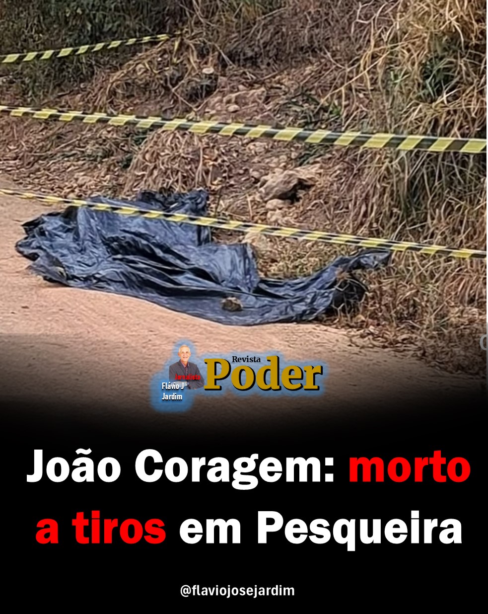 João Coragem é morto a tiros na aldeia Santa Rita, em Pesqueira
