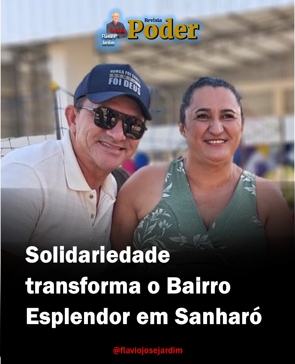Solidariedade transforma o Bairro Esplendor em Sanharó
