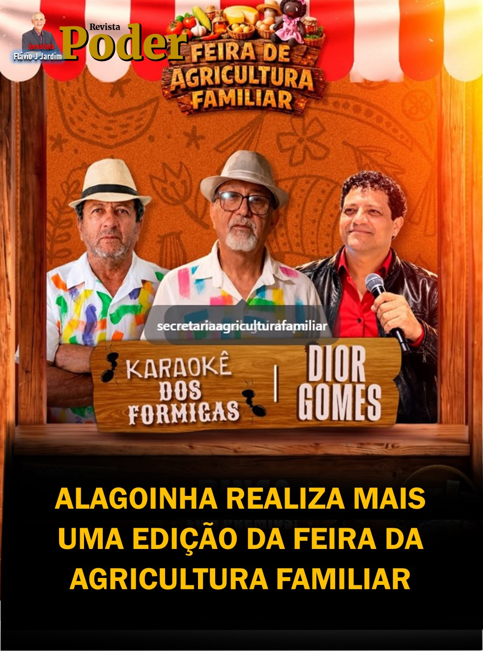 ALAGOINHA REALIZA MAIS UMA EDIÇÃO DA FEIRA DA AGRICULTURA FAMILIAR