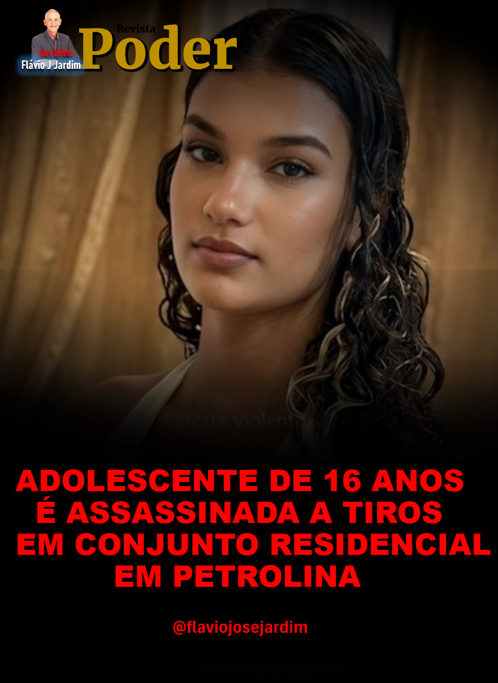 ADOLESCENTE DE 16 ANOS É ASSASSINADA A TIROS EM CONJUNTO RESIDENCIAL EM PETROLINA