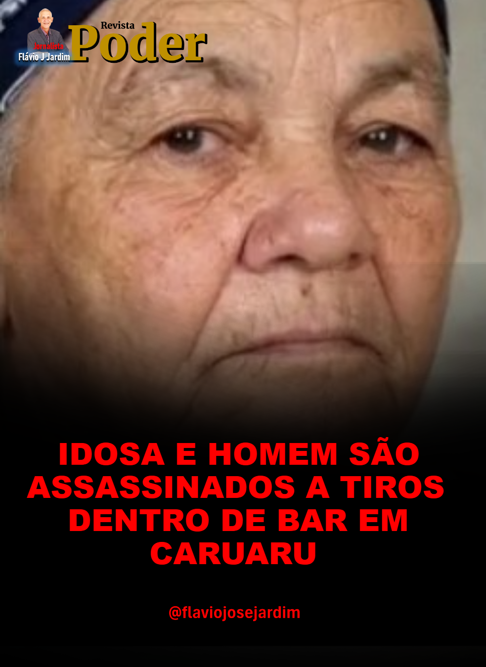 IDOSA E HOMEM SÃO ASSASSINADOS A TIROS DENTRO DE BAR EM CARUARU