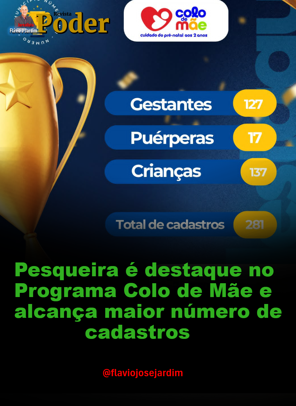 Pesqueira é destaque no Programa Colo de Mãe e alcança maior número de cadastros