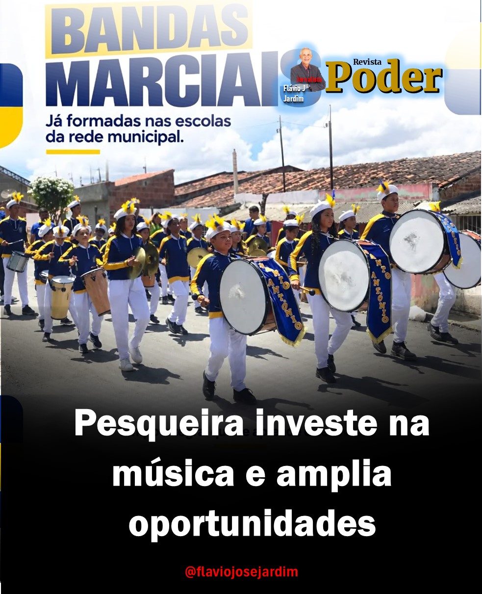 Pesqueira investe na música e amplia oportunidades para estudantes da rede municipal