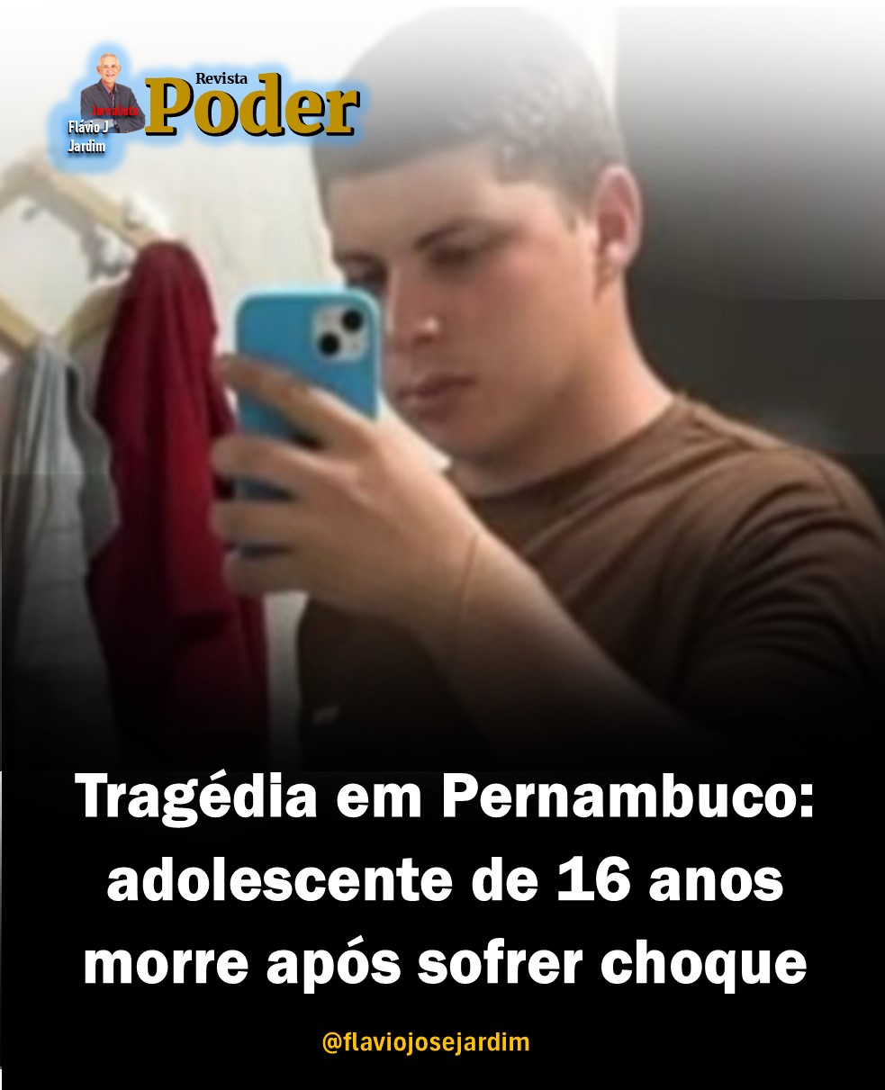 Tragédia em Pernambuco: adolescente de 16 anos morre após sofrer choque elétrico enquanto limpava caixa-d’água