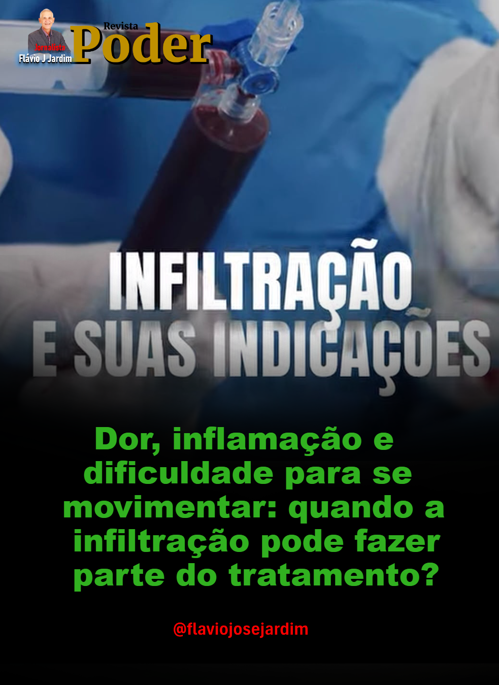 Dor, inflamação e dificuldade para se movimentar: quando a infiltração pode fazer parte do tratamento?
