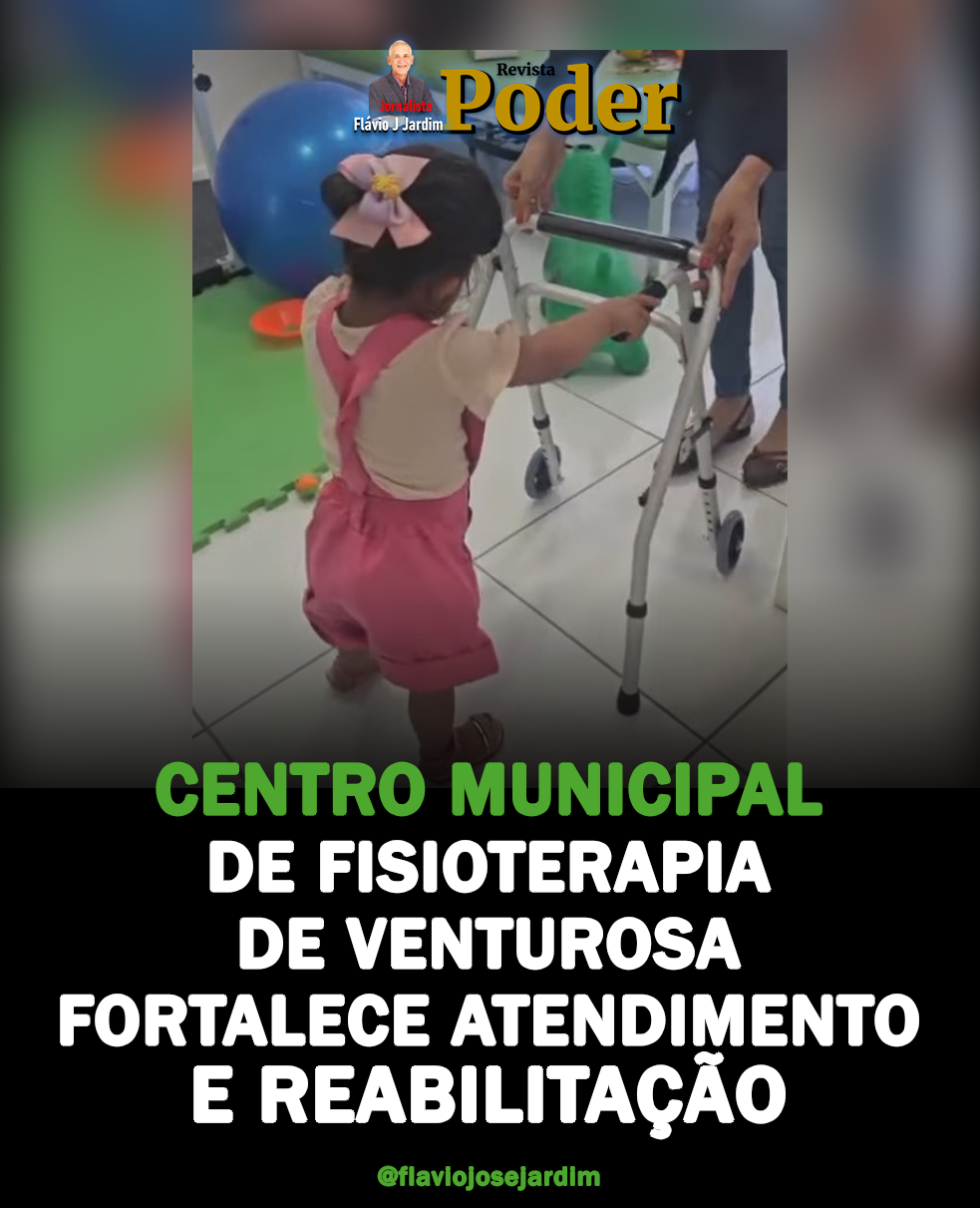 CENTRO MUNICIPAL DE FISIOTERAPIA DE VENTUROSA FORTALECE ATENDIMENTO E REABILITAÇÃO