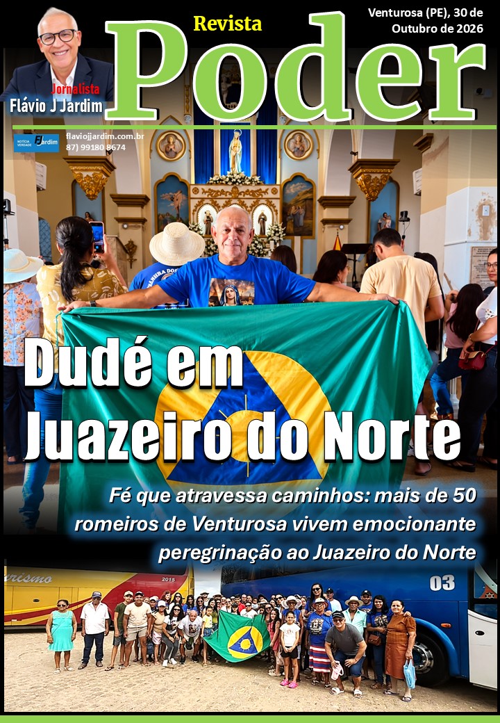 DUDÉ | Fé que atravessa caminhos: mais de 50 romeiros de Venturosa vivem emocionante peregrinação ao Juazeiro do Norte